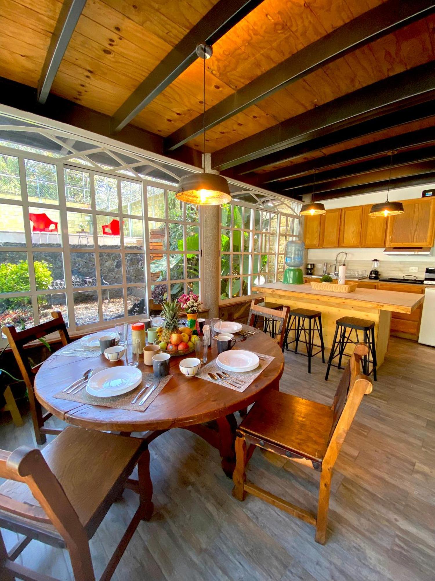 Casa Encino Con Alberca Climatizada En Tepoztlan Villa Buitenkant foto
